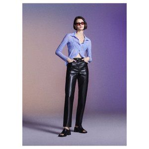 Aritzia Wilfred The Melina High-waisted Vegan Leather Pants PRICE IS NEGOTIABLE